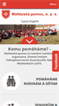 Mobile Screenshot of maltezskapomoc.cz